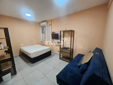 Apartamento com 1 Quarto à venda, 30m² no Gonzaga, Santos