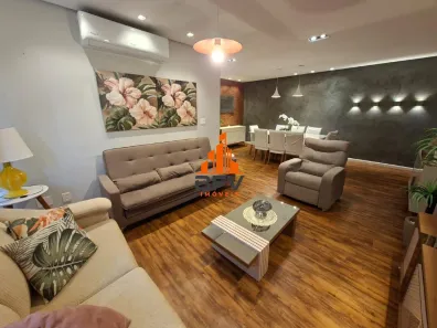 Apartamento com 3 Quartos para alugar, 126m² no Gonzaga, Santos