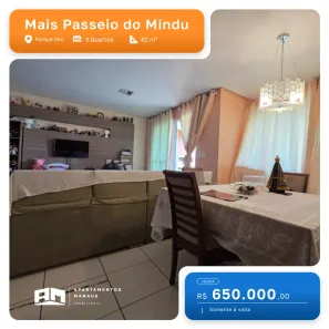 Apartamento com 3 Quartos à venda, 82m² no Parque 10 de Novembro, Manaus