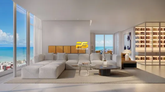 Apartamento com 3 Quartos à venda, 105m² no Cabo Branco, João Pessoa