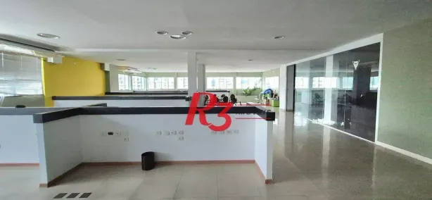 Sala Comercial para venda ou aluguel, 495m² no Vila Belmiro, Santos