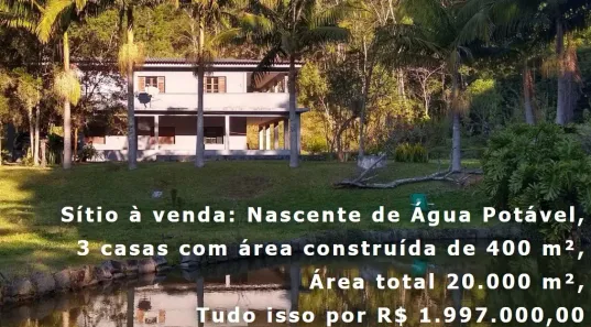 Fazenda/Sítio com 3 Quartos à venda, 400m² no Jardim São Luiz (Caucaia do Alto), Cotia