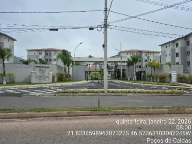 Apartamento com 2 Quartos à venda, 51m² no Loteamento Residencial Tiradentes, Poços de Caldas