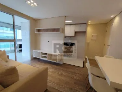 Apartamento com 1 Quarto para alugar, 49m² no Ponta da Praia, Santos