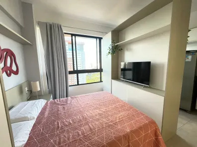 Apartamento com 1 Quarto para alugar, 26m² no Boa Vista, Recife