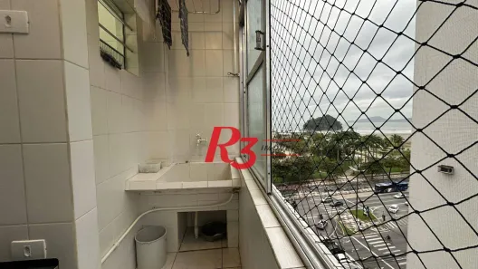 Apartamento com 1 Quarto para alugar, 30m² no José Menino, Santos