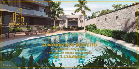 Apartamento com 3 Quartos à venda, 109m² no Morada de Laranjeiras, Serra