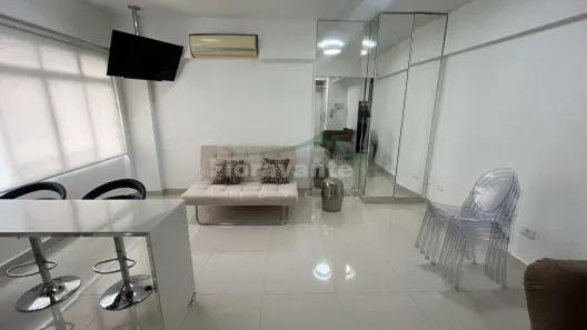 Flat com 1 Quarto à venda, 40m² no Boqueirão, Santos