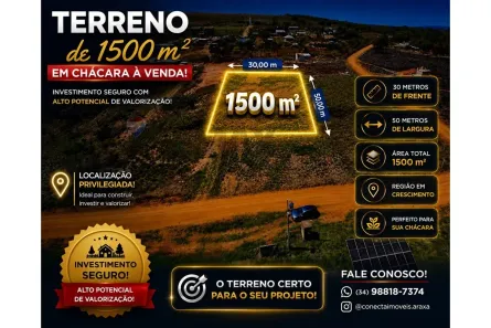 Fazenda/Sítio com 1 Quarto à venda, 1500m² no Centro, Araxá
