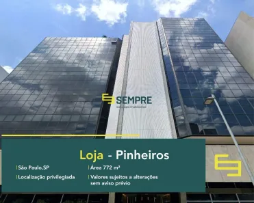 Ponto Comercial para alugar, 772m² no Pinheiros, São Paulo