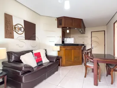 Apartamento com 1 Quarto para alugar, 42m² no Itaim Bibi, São Paulo