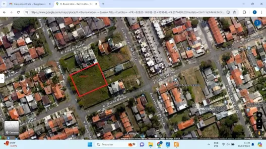 Lote/Terreno à venda, 2000m² no Bairro Alto, Curitiba