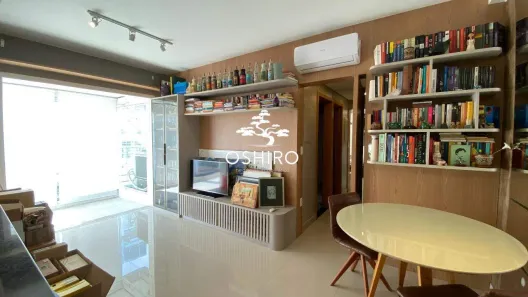 Apartamento com 1 Quarto para alugar, 52m² no Embaré, Santos