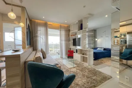 Flat com 1 Quarto à venda, 54m² no Vila Nova Conceição, São Paulo