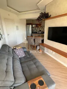 Apartamento com 2 Quartos para alugar, 46m² no Jardim Igaçaba, Mogi Guaçu
