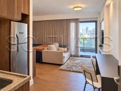 Apartamento com 1 Quarto para alugar, 41m² no Brooklin Paulista, São Paulo