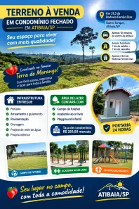Lote/Terreno à venda, 1200m² no Centro, Atibaia
