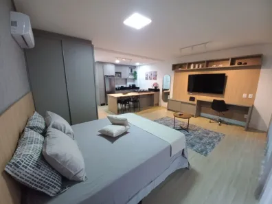 Apartamento com 1 Quarto à venda, 48m² no Saco Grande, Florianópolis