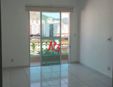 Apartamento com 1 Quarto para alugar, 51m² no José Menino, Santos