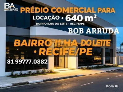 Galpão/Depósito/Armazém com 10 Quartos para alugar, 640m² no Paissandu, Recife
