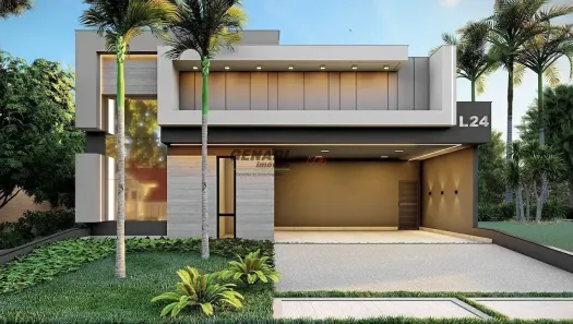 Casa de Condomínio com 3 Quartos à venda, 196m² no Residencial London Park, Indaiatuba