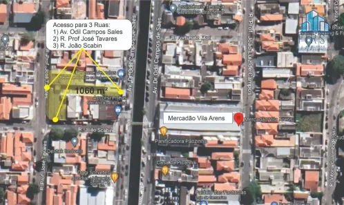 Lote/Terreno à venda, 1060m² no Vila Vianelo, Jundiaí