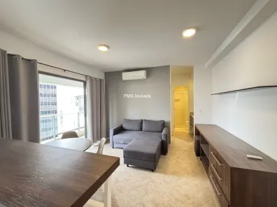 Apartamento com 1 Quarto para alugar, 48m² no Consolação, São Paulo