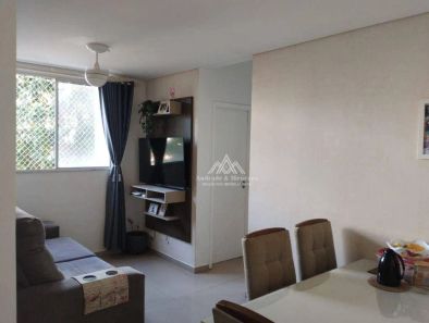 Apartamento com 2 Quartos à venda, 47m² no Parque São Sebastião, Ribeirão Preto