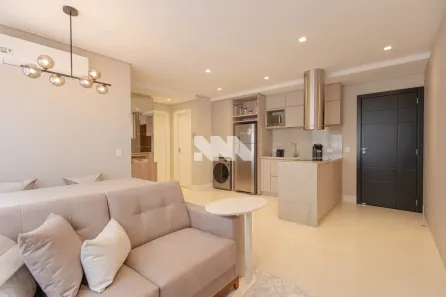 Apartamento com 1 Quarto para alugar, 51m² no São Francisco, Curitiba
