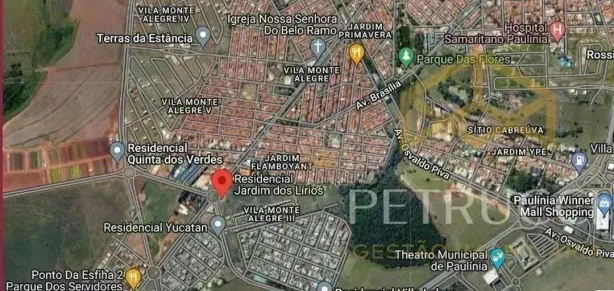 Lote/Terreno à venda, 644m² no Parque Brasil 500, Paulínia
