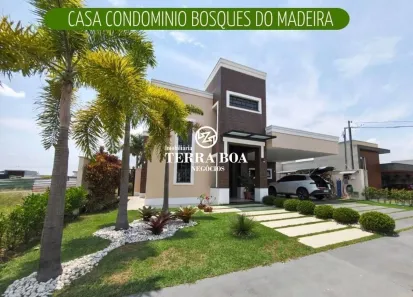 Casa de Condomínio com 3 Quartos à venda, 260m² no Triângulo, Porto Velho