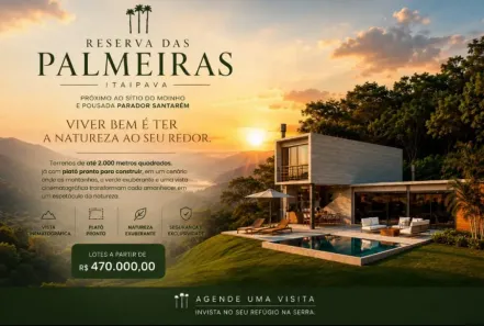 Lote/Terreno à venda, 2000m² no Itaipava, Petrópolis