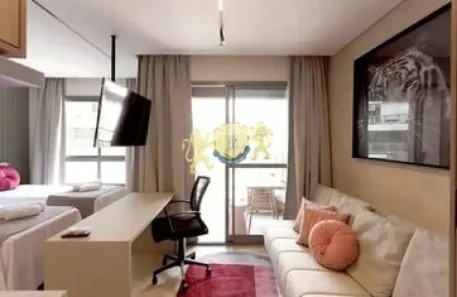 Flat com 1 Quarto à venda, 27m² no Vila Nova Conceição, São Paulo
