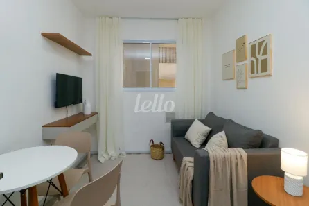 Apartamento com 1 Quarto para alugar, 25m² no Barra Funda, São Paulo