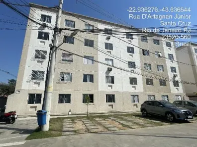 Apartamento com 2 Quartos à venda, 41m² no Santa Cruz, Rio de Janeiro