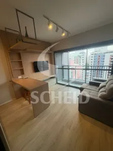 Apartamento com 1 Quarto para alugar, 34m² no Indianópolis, São Paulo