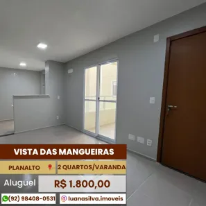 Apartamento com 2 Quartos para alugar, 42m² no Planalto, Manaus