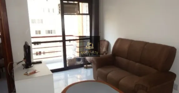 Flat com 1 Quarto para alugar, 35m² no Moema, São Paulo