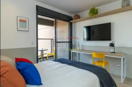 Apartamento com 1 Quarto à venda, 29m² no Pinheiros, São Paulo