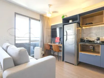 Flat com 1 Quarto para alugar, 24m² no Pinheiros, São Paulo