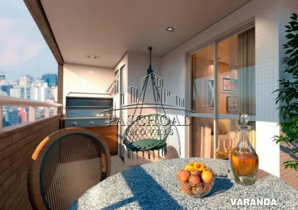 Casa de Condomínio com 1 Quarto à venda, 52m² no Caiçara, Praia Grande