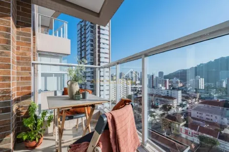 Apartamento com 1 Quarto à venda, 44m² no Campo Grande, Santos