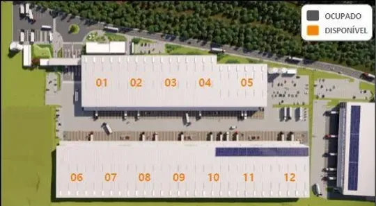 Galpão/Depósito/Armazém para alugar, 3984m² no Distrito Industrial, Campinas