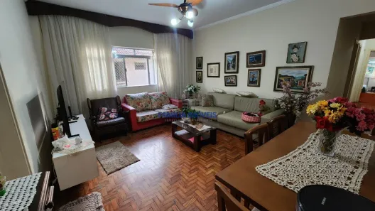 Apartamento com 3 Quartos à venda, 156m² no José Menino, Santos