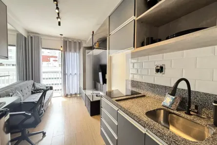 Kitnet com 1 Quarto à venda, 30m² no Vila Nova Conceição, São Paulo