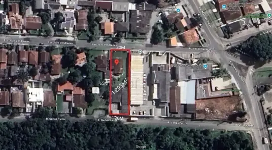 Lote/Terreno à venda, 1295m² no Santa Felicidade, Curitiba