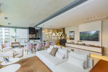 Apartamento com 3 Quartos para alugar, 167m² no Jardim das Acácias, São Paulo