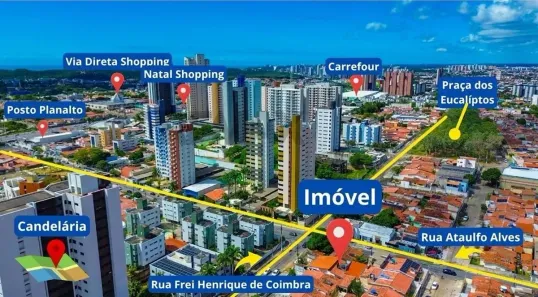 Casa com 2 Quartos à venda, 316m² no Candelária, Natal