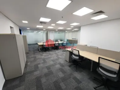 Sala Comercial para alugar, 223m² no Cidade Monções, São Paulo
