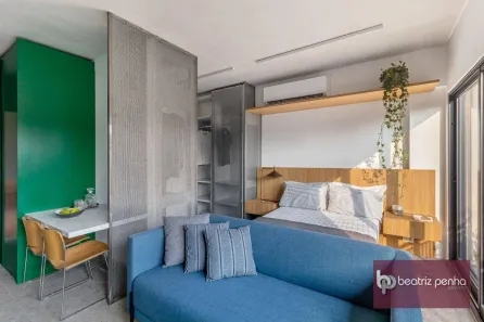 Apartamento com 1 Quarto à venda, 35m² no Jardim Paulistano, São José do Rio Preto